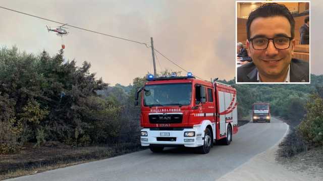 Incendio Tortolì Vigili Del Fuoco Prima Con Lampis