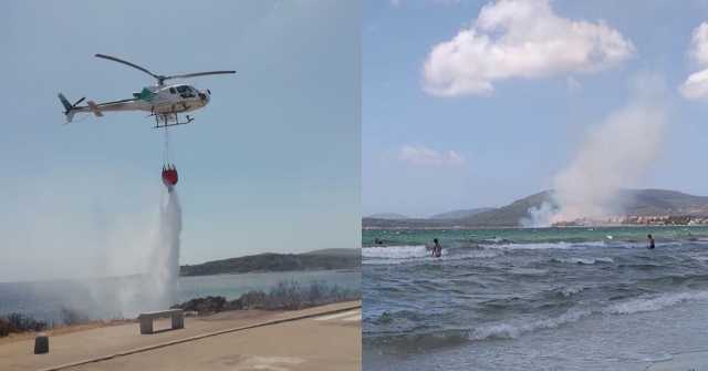 Incendio Fertilia Spiaggia