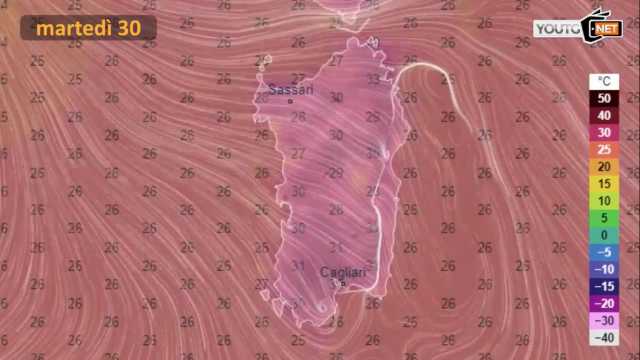 METEO MARTEDì 30