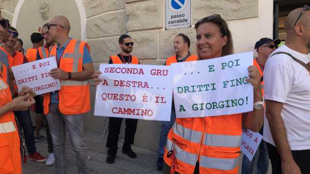 SIT IN PORTO CANALE Sovrintendenza Cagliari