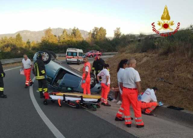 Vvf Ss 125 Incidente Ferito