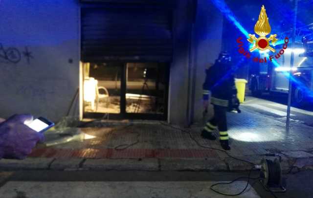 Incendio Macelleria
