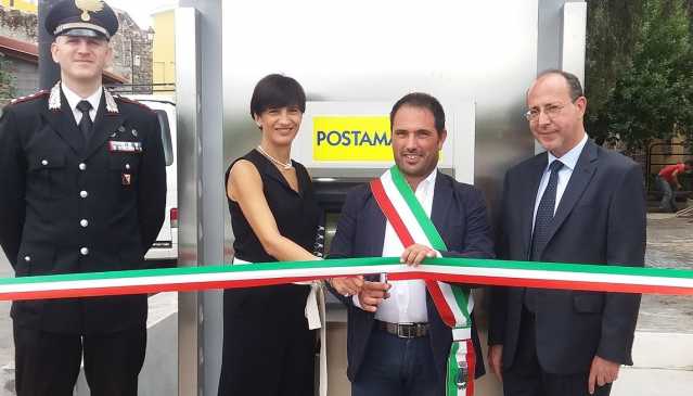 Inaugurazione ATM Postamat Sennariolo