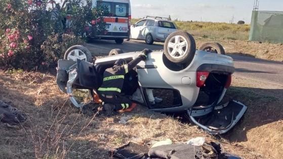Incidente San Sperate 3009 Tagliata 