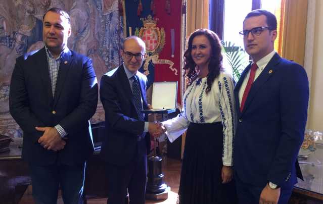 Incontro Truzzu Ministra Romena