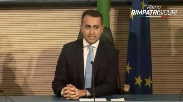 Luigi Di Maio Rimpatri