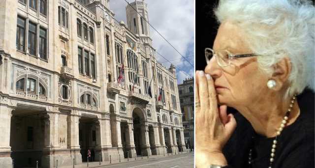 Municipio Cagliari Comune Palazzo Bacaredda Liliana Segre
