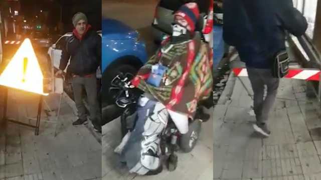 Thomas Disabile Marciapiedi Disestati Selargius 211119