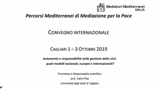 Convegno Mediazione Internazionale - video singoli