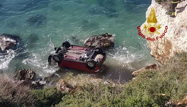 Auto Procipitata Dalla Scogliera