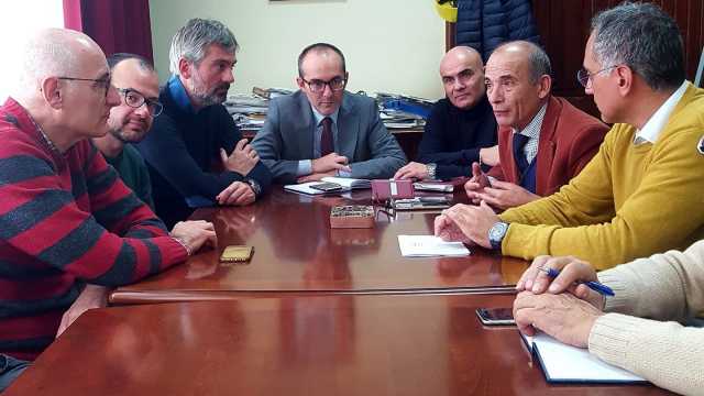 Incontro Truzzu Bertolotti Emanuele Lele Frongia Alessio Mereu