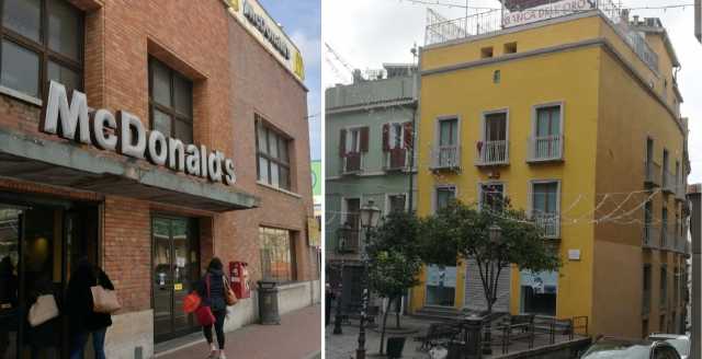 Mc Donalds Piazza Matteotti E Quello Di PiazzaAramu