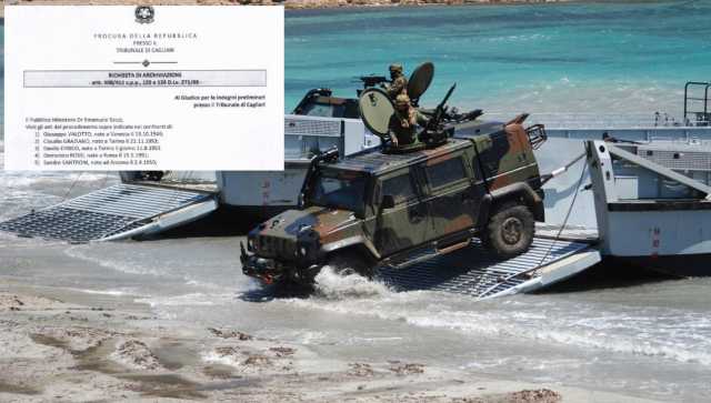 Sbarco Teulada Militari Servitù Archi