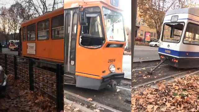 Scontro Tram Torino 091219