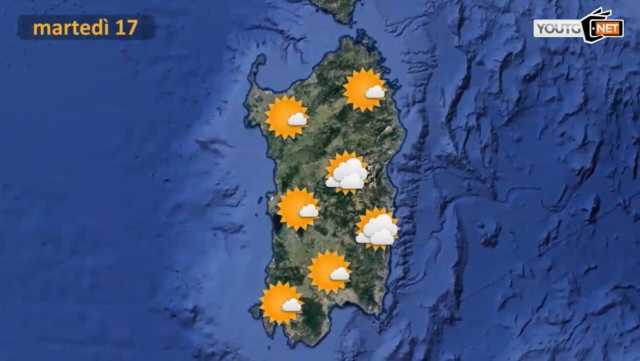 PREVISIONI MARTEDì 17