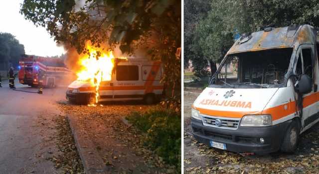 Ambulanza Bruciata Doppia 111