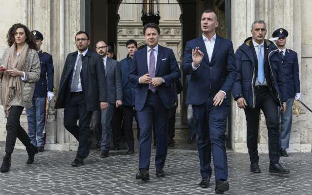 Giuseppe Conte Rocco Casalino