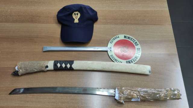 Katana Polizia SantElia