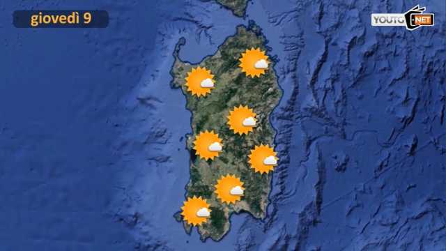 Meteo Giovedì 9