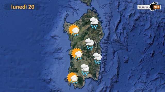 Meteo Lunedì 20
