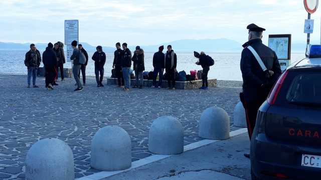 Sbarco Migranti SantAntioco 160120