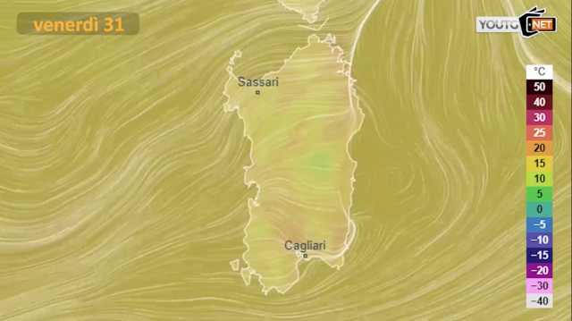 Venerdì 31 Gennaio Meteo