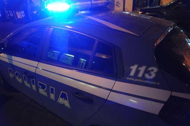 Auto Polizia Notte Foggia