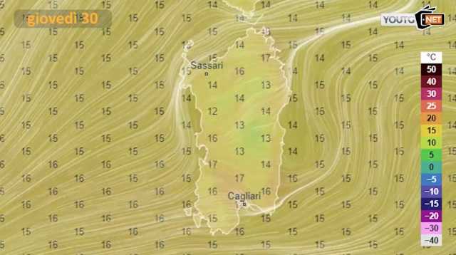 GIOVEDì 30 PREVISIONI