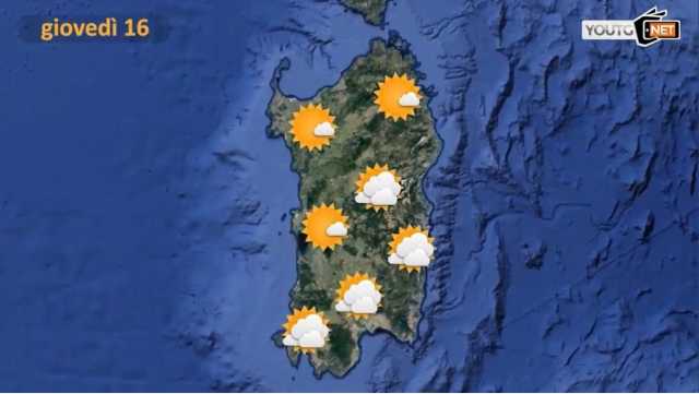 PREVISIONI GIOVEDì 16 GENNAIO