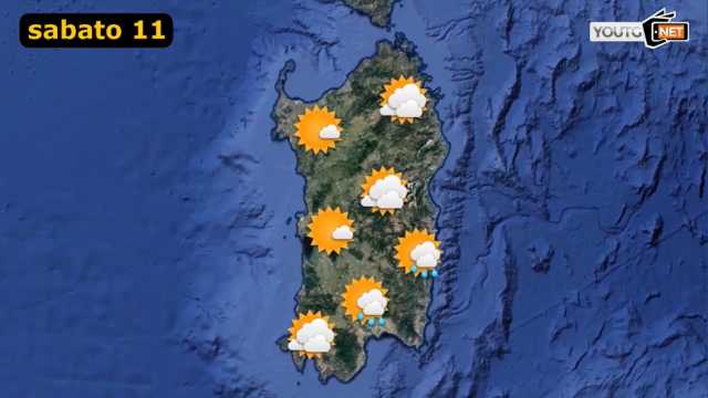 PREVISIONI SABATO 11