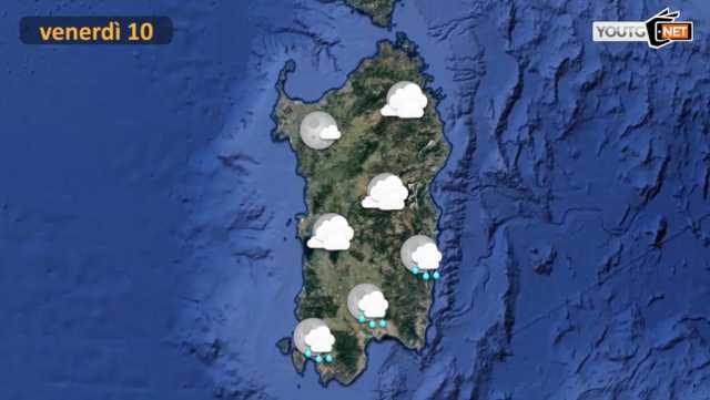 VENERDì 10 METEO