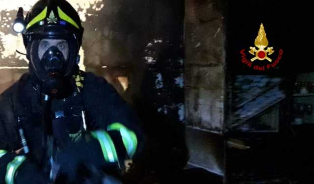 Vvf Incendio Casa Carbonia