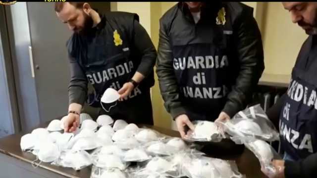 Guardia Di Finanza Mascherine