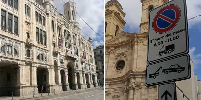 Municipio Cagliari Comune Palazzo Bacaredda Rimozione