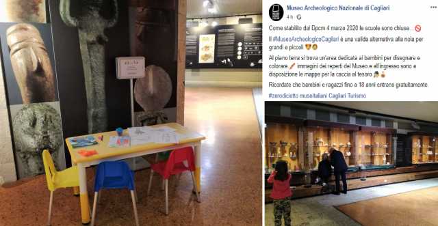 Museo Cagliari Coronavirus