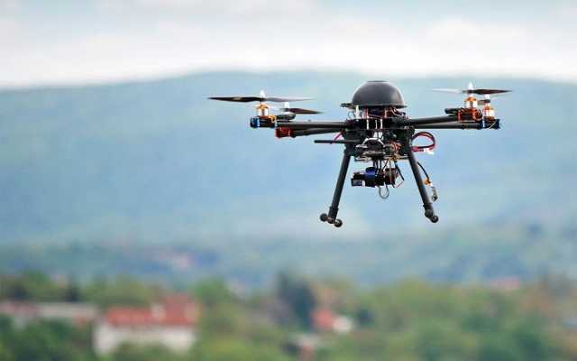 Drone In Volo