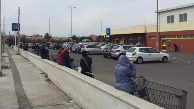 Eurospin Cagliari Coronavirus
