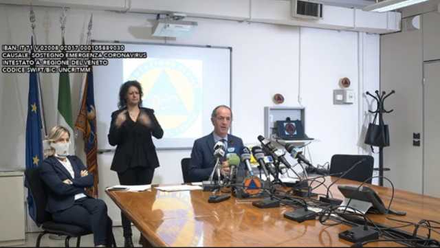 Luca Zaia Chiude