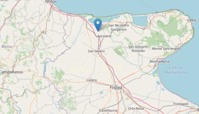 Scossa Foggia