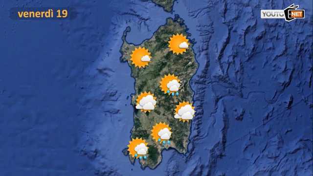 Meteo Venerdì 19