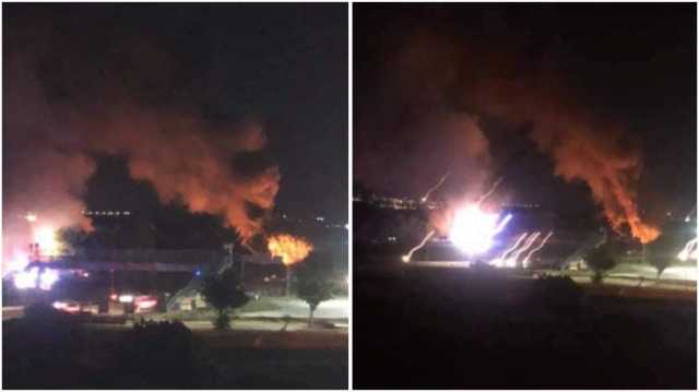 Incendio Campo Rom