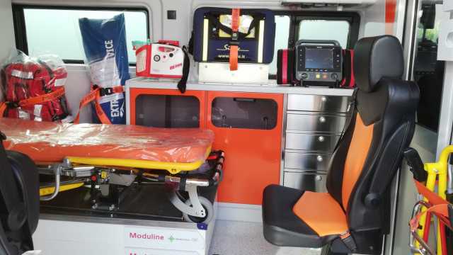 Interno Nuova Ambulanza