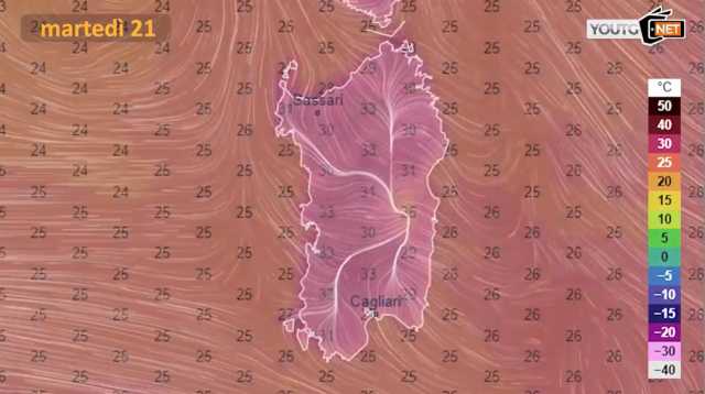 METEO MARTEDì 21