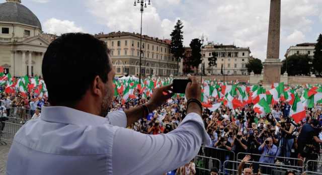 Salvini Piazza Popolo