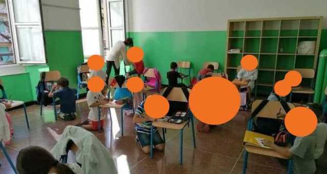 Bambini Scuola Rientro