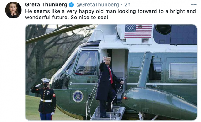 Greta Thunberg Trump 