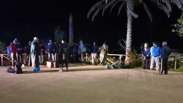 Arrivo Porto Pino