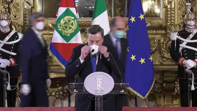 MASCHERINA DRAGHI