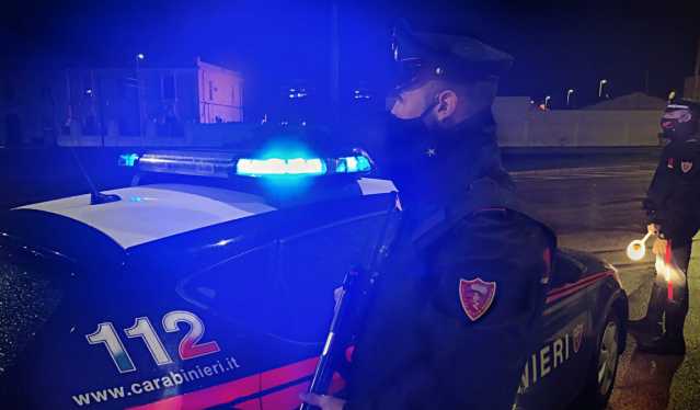 Carabinieri Elmas Aggress