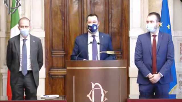 Salvini Draghi
